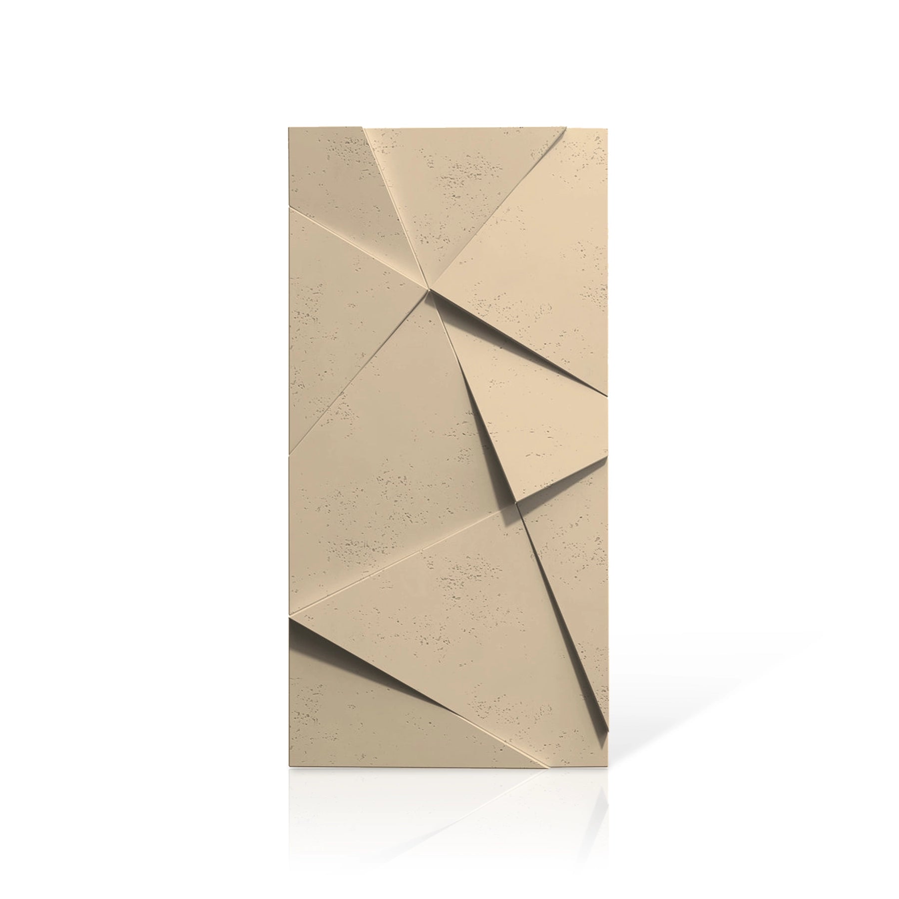 3D Concrete Wall Panels CRYSTAL colour swatch on white background DecorMania.eu